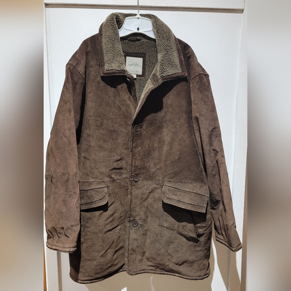 100% Suede Leather Jacket - Picture 1 of 16